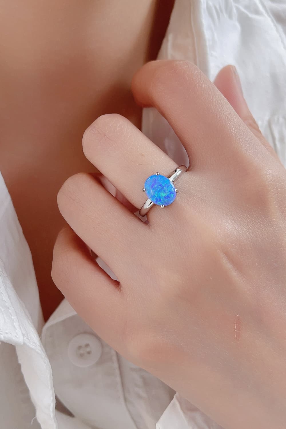 925 Sterling Silver Opal Solitaire Ring Sky Blue 18a79c7a7e734bdbb58bf83540ed1cb6-Max Trendsi