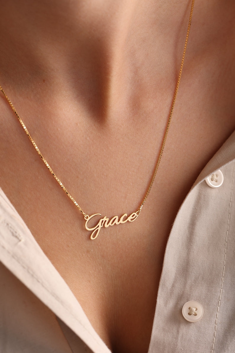Exquisite Dazzling Customizable Name Design Versatile Necklace 56444e23-ae9d-434d-955f-f3564a65b229 Artshiney