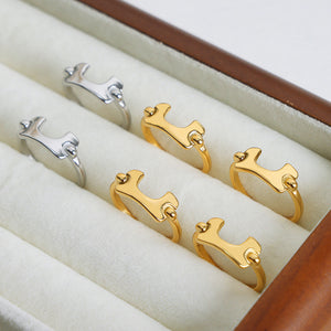 18K Gold-Plated Irregular Open Ring 02563e34-1875-4d7b-8e79-92de0bfe4d97-Max Trendsi
