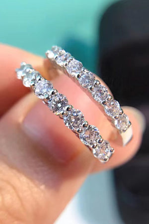 Charming Moissanite 925 Sterling Silver Ring 027ae9f77f324e6f881536af4f5cecbe-Max Glownestbest