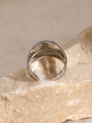 Stainless Steel Double-Layered Ring 03a85b39-0877-4457-ba87-ca56bb71cc4b-Max Trendsi