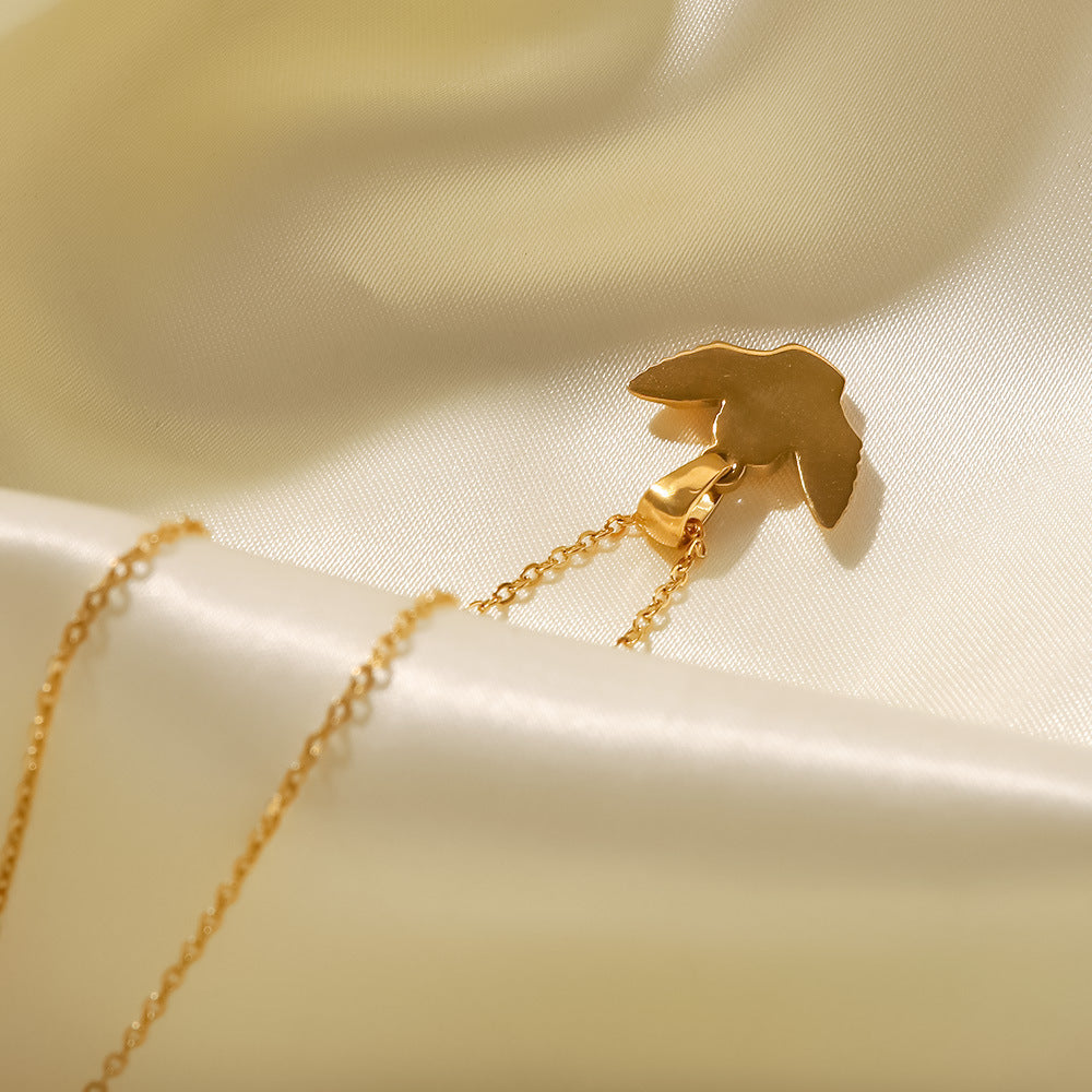 18K Gold Plated Angel Signet Pendant Necklace 042dc55d-32b4-45db-8c3d-1da19cd597e1 Artshiney