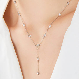1.1 Carat Moissanite 925 Sterling Silver Necklace 079b5b37-d9b2-4103-bc98-0703d624bbc3-Max Trendsi