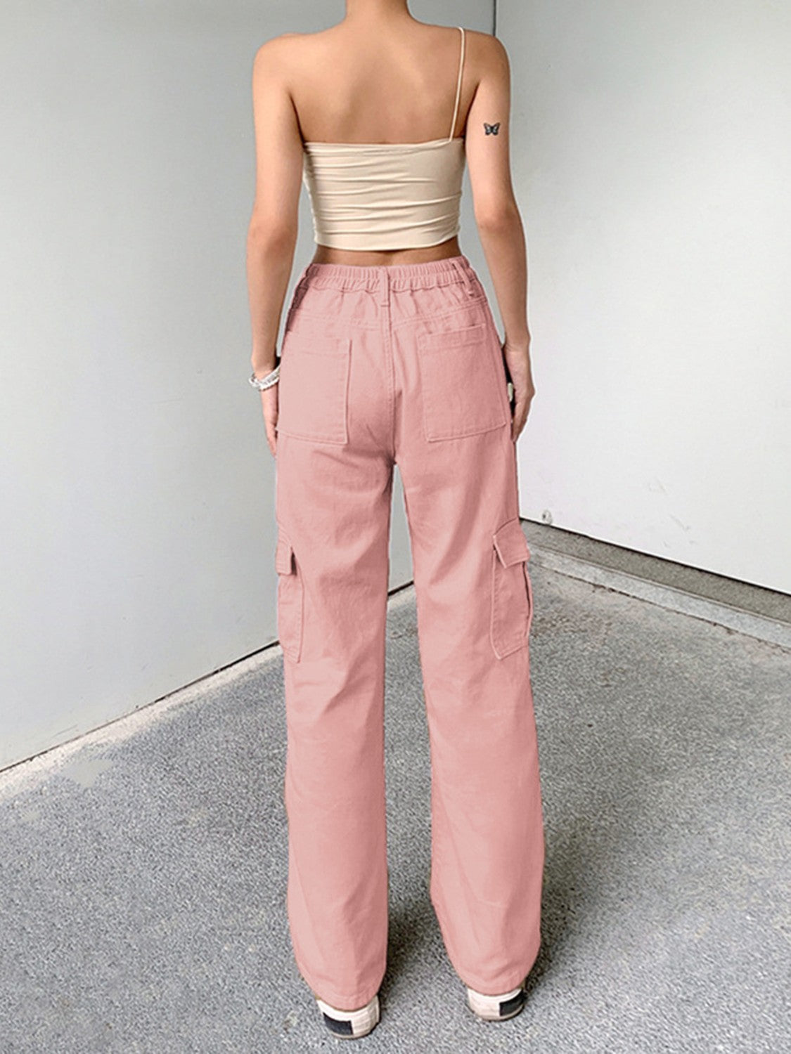 Straight Jeans with Pockets 08196056e4604d6c990e6ad6d33bbfd2-Max Trendsi