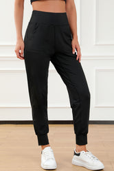 High Waist Joggers with Pockets Black 08db6cfe-6ddb-459c-bc54-abdf41008ea8-Max Trendsi
