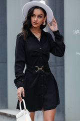 Perfee Belted Mini Shirt Dress Black 0bb2eea1ad0d4be1a59d0d18fe326d72-Max Glownestbest