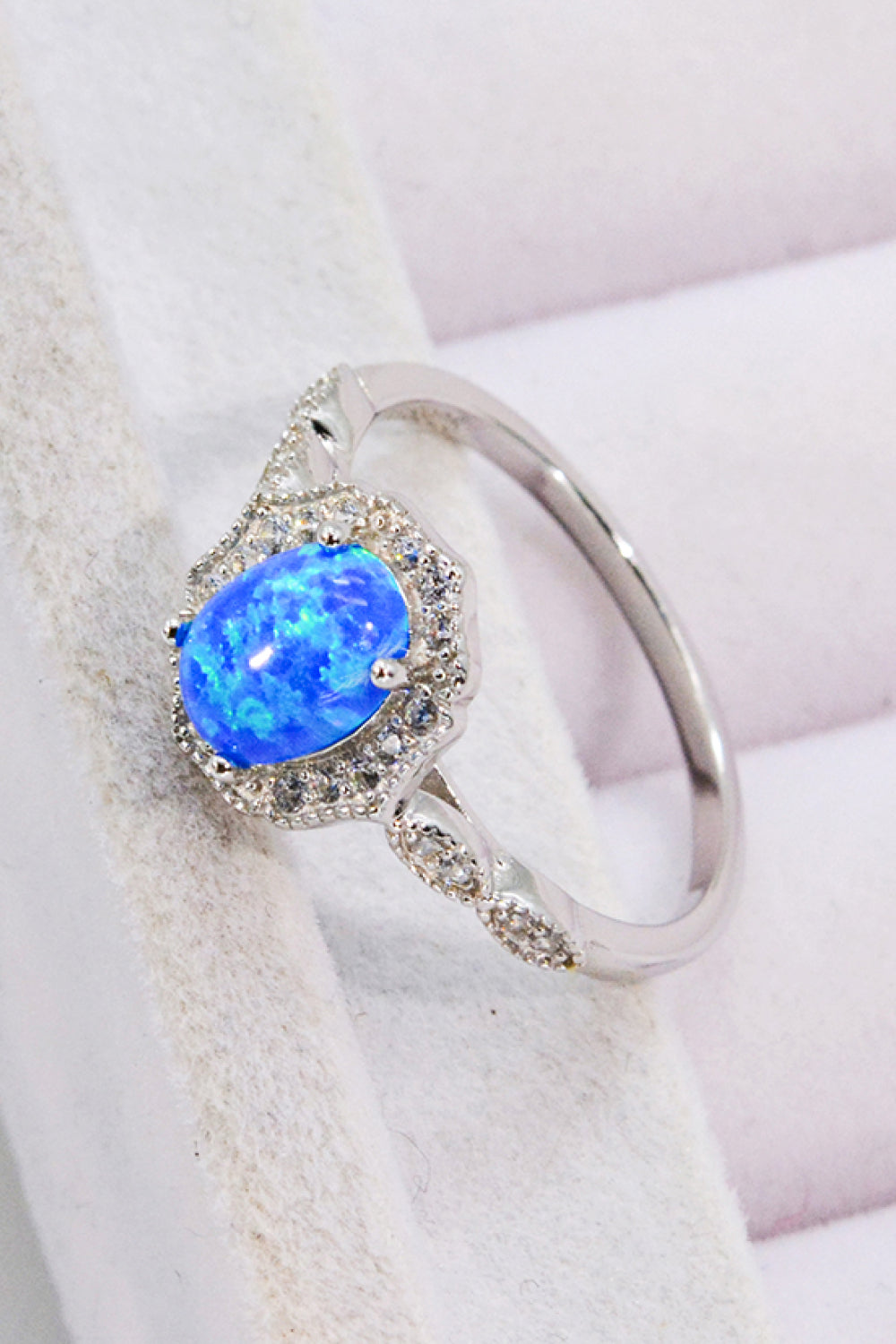 Opal and Zircon 925 Sterling Silver Ring 0c511696a2f043c59b030bd75b15e4ce-Max Trendsi