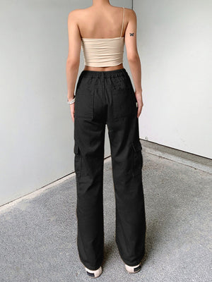 Straight Jeans with Pockets 0dc7e1a1f8ef484d8ea0130f327a71c3-Max Trendsi