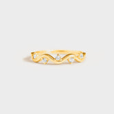 925 Sterling Silver Inlaid Zircon Ring Gold 0dead7e6-d270-4e15-9759-5b6bf48d5f63-Max Trendsi