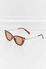 Full Rim Sunglasses Dark Brown One Size 0dfaa8a9f1824b6792aa2cc92c3b43bf-Max Trendsi