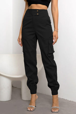 High Waist Cargo Pants 0e0d2645299b46af879a49d31222b18d-Max Trendsi