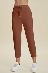 Basic Bae Full Size Air Scuba Drawstring High Waist Cropped Pants Caramel 0e255709-ef2c-4299-96da-823248261463-Max Trendsi