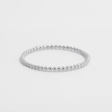 925 Sterling Silver Bead Ring Silver 110c90b4-6a1d-4516-affc-907d8d31fa77-Max Trendsi