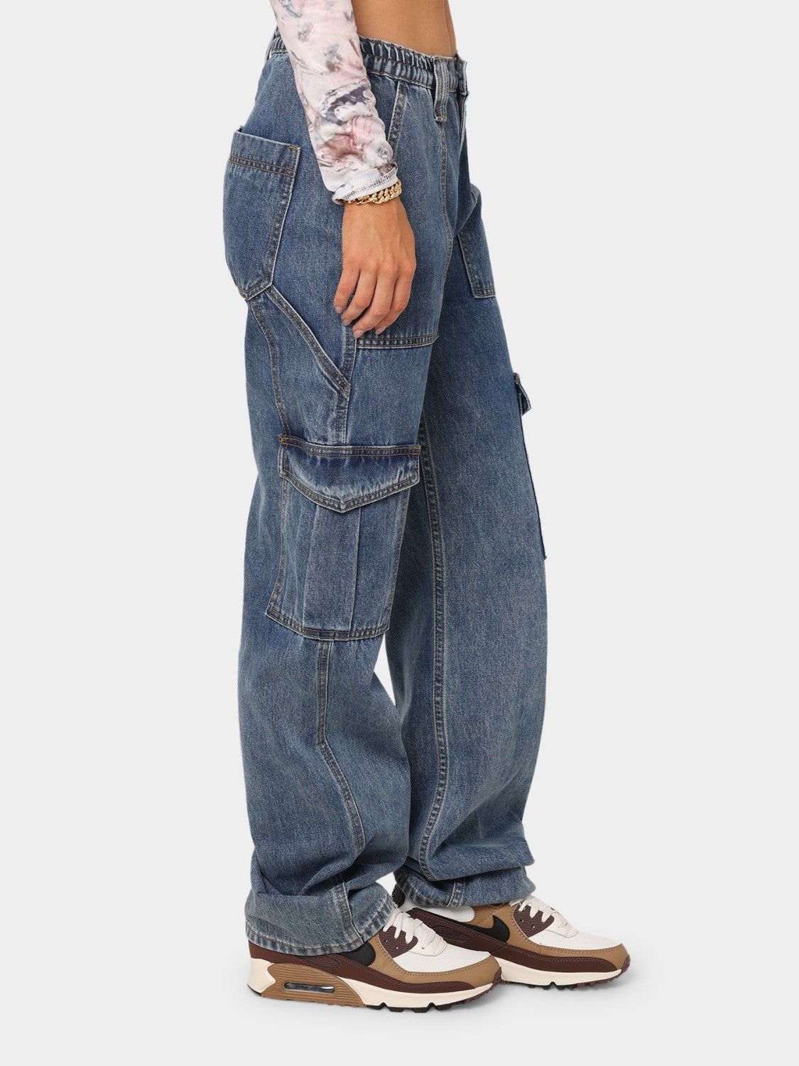 Straight Jeans with Pockets 1225523e4cf748dba9b601e1db809667-Max Trendsi