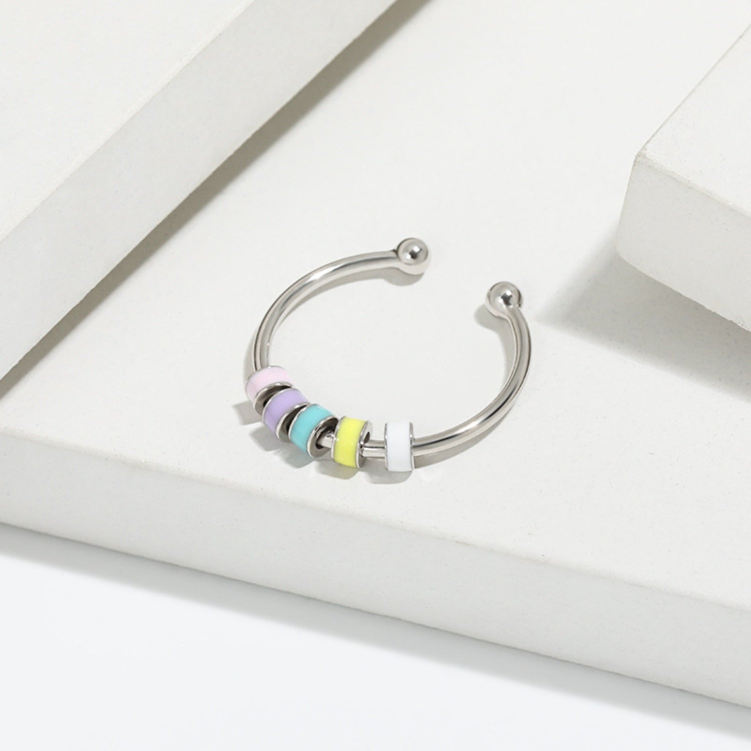 925 Sterling Silver Oil Drip Ring Style B 7 1562a2dc-5abc-497f-af3d-8f37454521f4-Max Trendsi