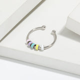 925 Sterling Silver Oil Drip Ring Style B 7 1562a2dc-5abc-497f-af3d-8f37454521f4-Max Trendsi
