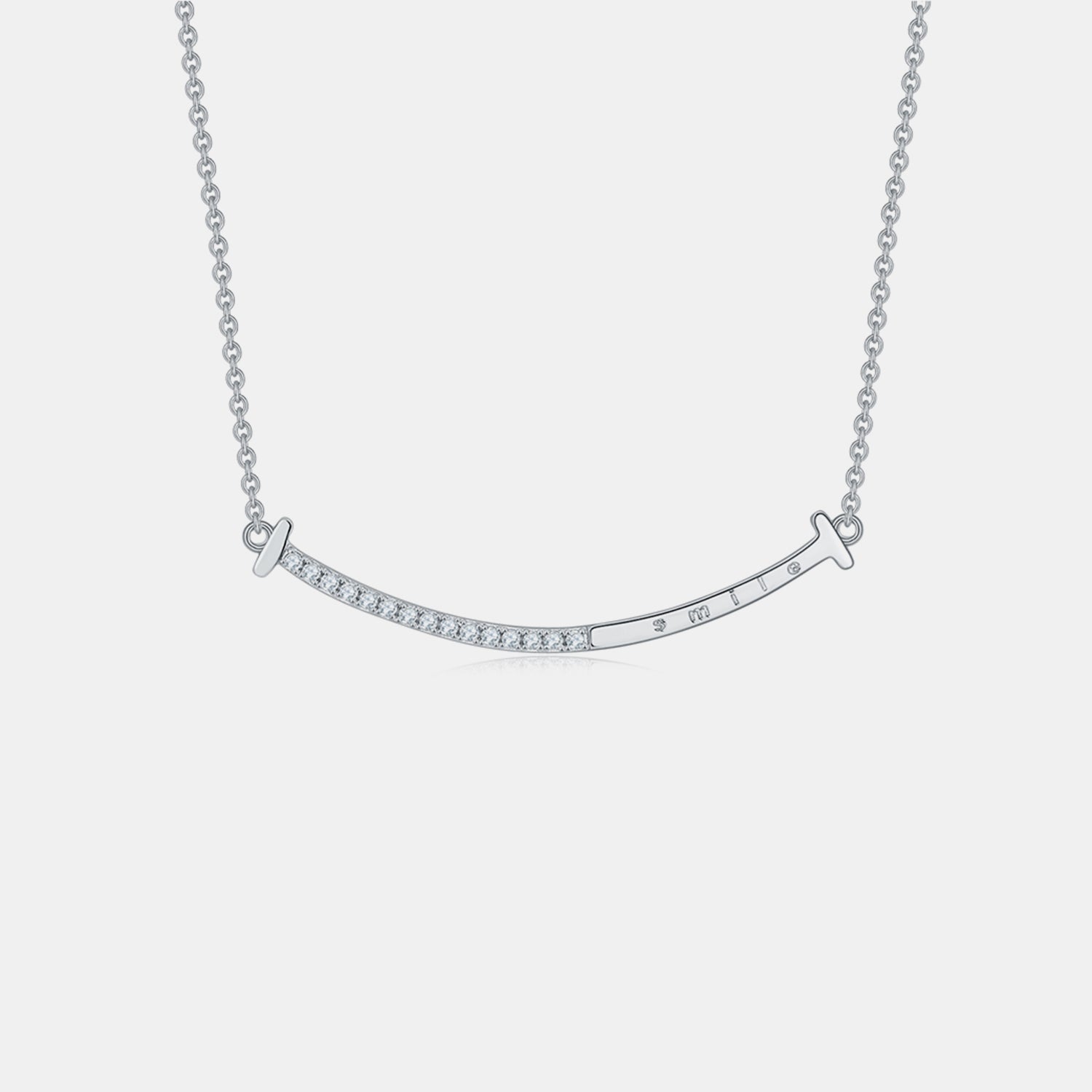 Moissanite 925 Sterling Silver Necklace 1962bca7-c61f-452e-aa8e-2844a1ed1409-Max Trendsi