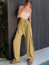 Tied High Waist Wide Leg Pants Chartreuse 1a9ebc48-5e03-4342-a005-2140eda3905b-Max Trendsi