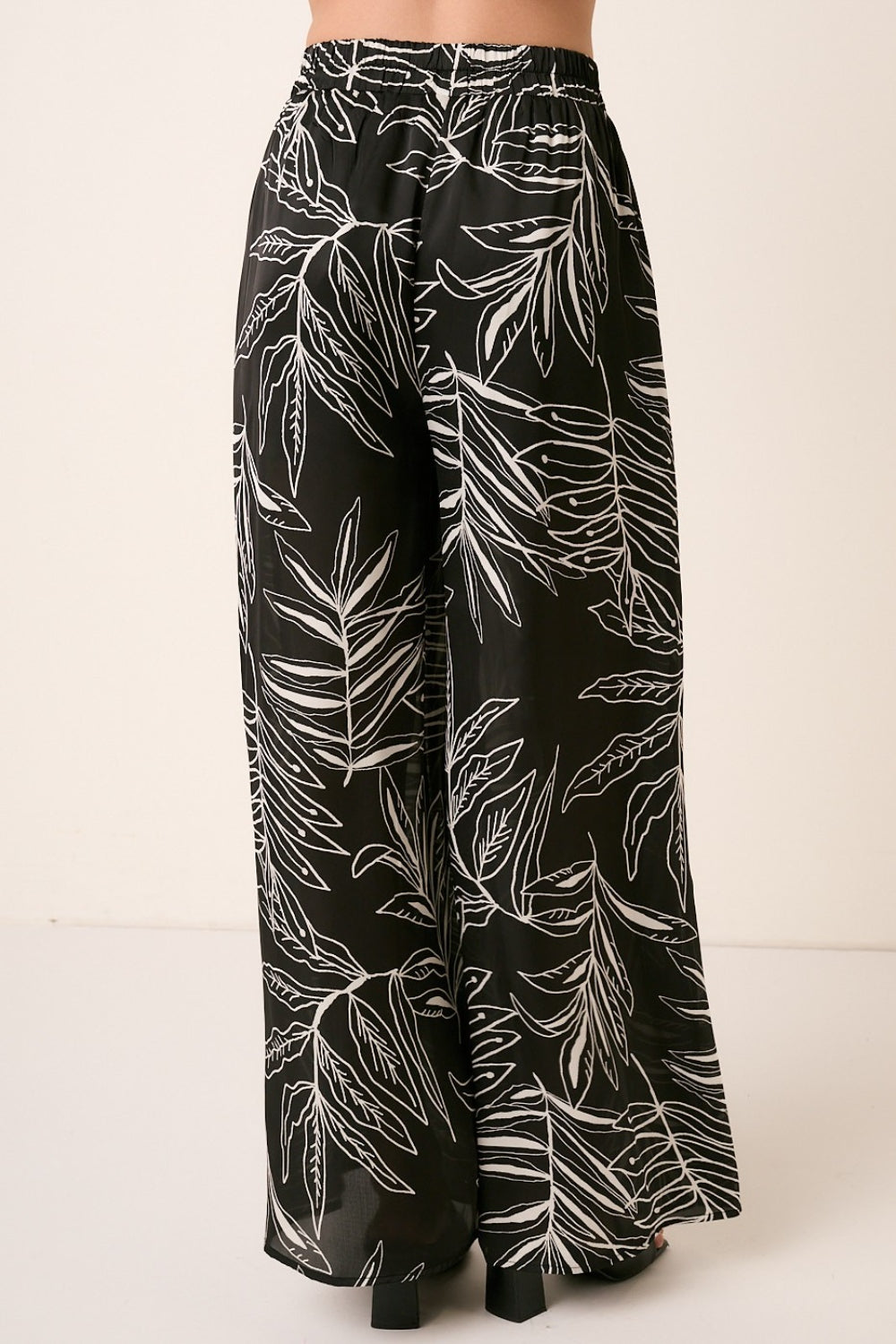 Mittoshop Printed Wide Leg Pants 1ae2de44-455a-4a44-a6f5-8e4f9b08d4b5-Max Trendsi