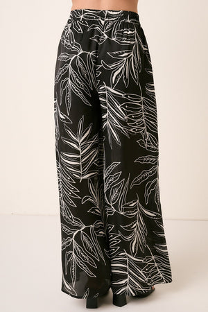 Mittoshop Printed Wide Leg Pants 1ae2de44-455a-4a44-a6f5-8e4f9b08d4b5-Max Trendsi