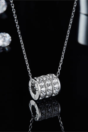 Moissanite 925 Sterling Silver Necklace 1b0f2339015e4357b00ffc3787a62fde-Max Trendsi
