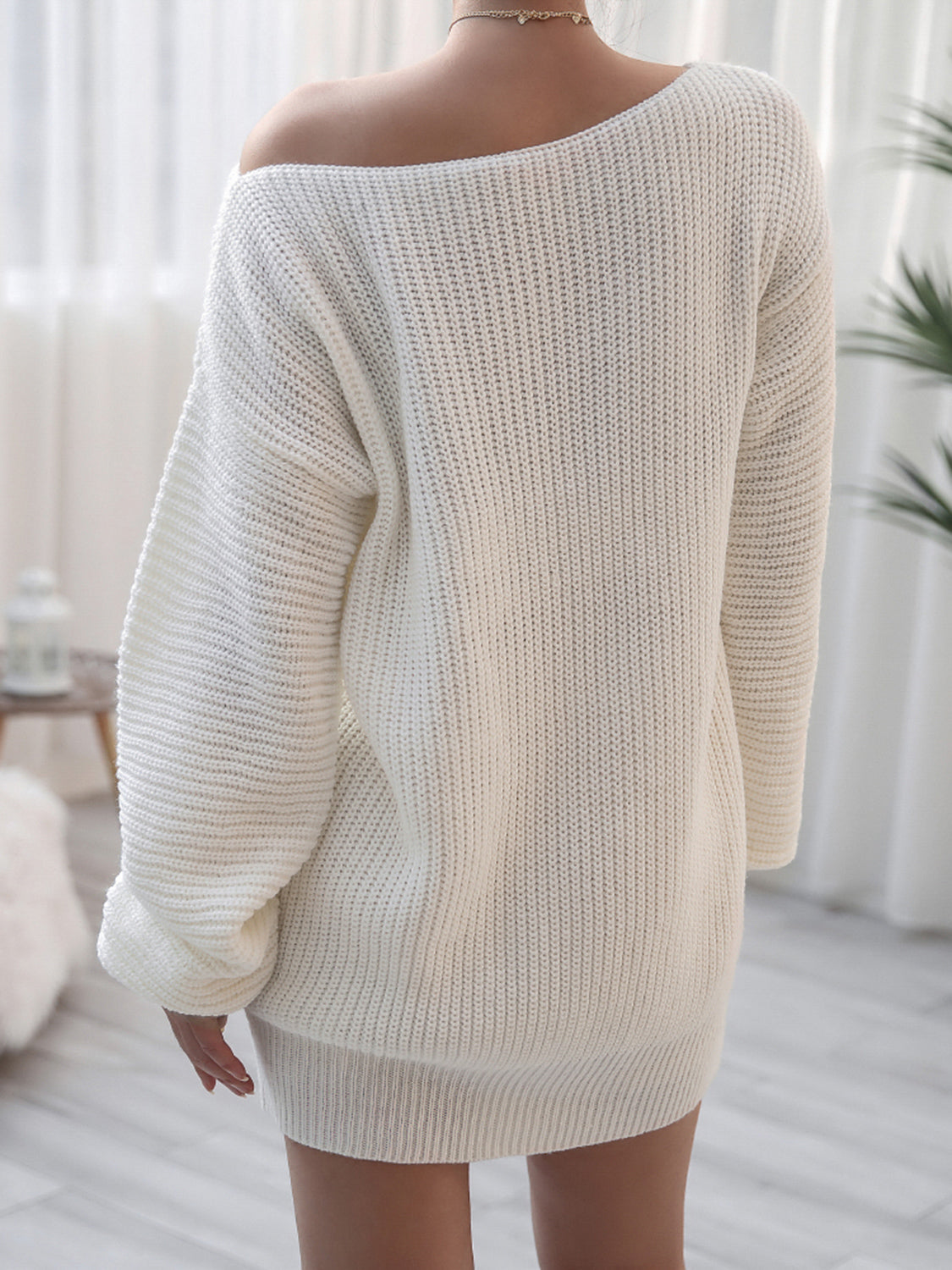 Rib-Knit Mini Sweater Dress 1cc9424bb3df479399aecdb57a2f52d8-Max Glownestbest