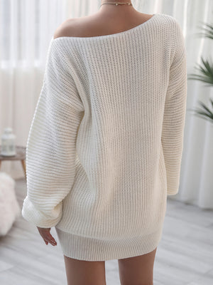 Rib-Knit Mini Sweater Dress 1cc9424bb3df479399aecdb57a2f52d8-Max Glownestbest