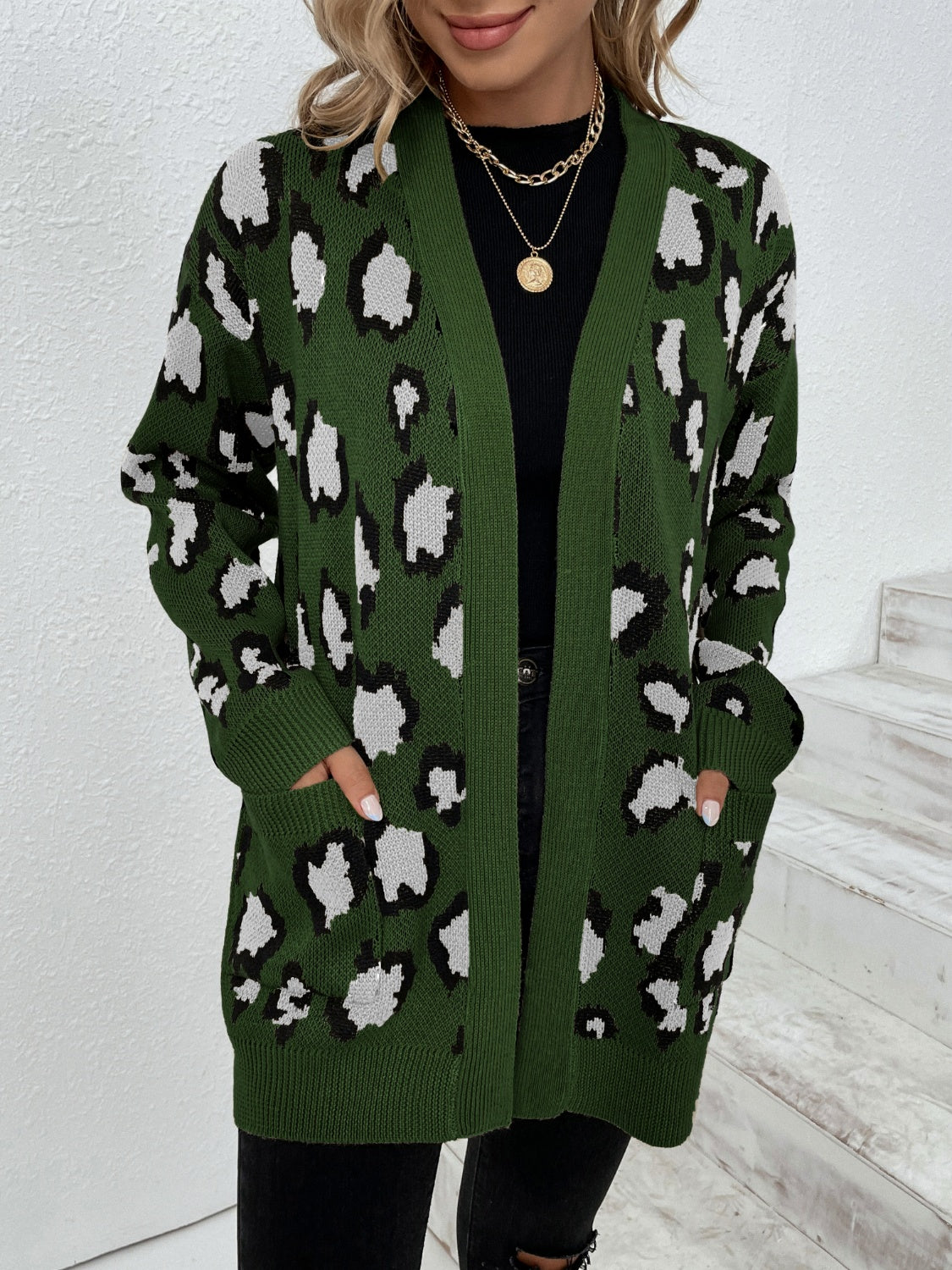 Leopard Open Front Dropped Shoulder Cardigan 1d23355e-b1ee-450f-bfe9-c53d4a00f39a-Max Glownestbest
