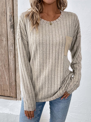 Glownestbest ® | Round Neck Dropped Shoulder T-Shirt 21a137ba-0d66-4102-95d7-fdec0467cdec-Max Glownestbest