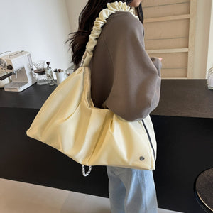 Ruched Large Tote Bag 21d8fb51-dcae-46e3-9152-d48c9a892630-Max Trendsi