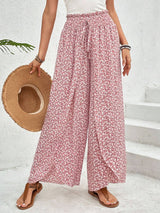 Tied Printed Wide Leg Pants Blush Pink 21db8478-00b4-4bd6-b2bf-70ff5bb756b5-Max Trendsi
