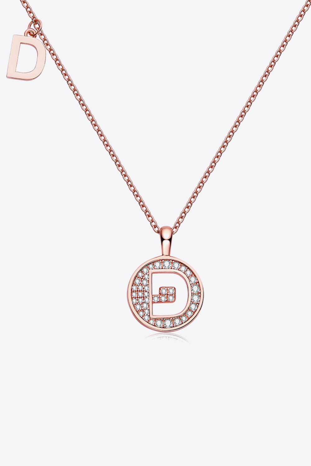 Moissanite A to J Pendant Necklace D One Size 2285c03b90a54dfeaa8cda0a2b6b37d1-Max Trendsi