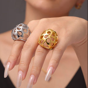 Stainless Steel Cutout Ring 22e0e09d-5519-49cb-94b9-079f35a0c9dc-Max Trendsi