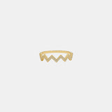 Wave Shape 925 Sterling Silver Ring Gold 2424dd91-3fbf-4971-a1b0-d60e5126714c-Max Trendsi