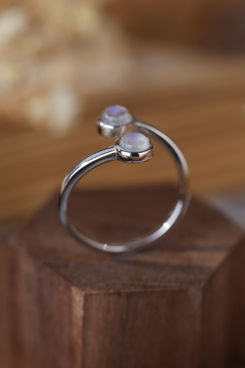 High Quality Natural Moonstone 925 Sterling Silver Toi Et Moi Ring 244d617ad0544e018f114371f332061e-Max Trendsi