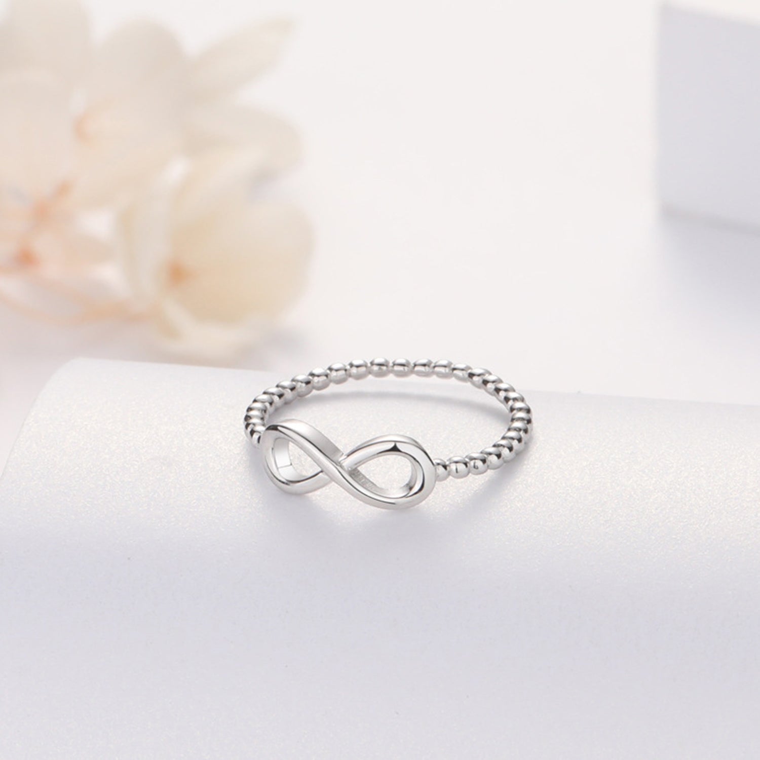 Number 8 Zircon 925 Sterling Silver Ring 273835b2-fa65-47c5-bf95-d961430c565c-Max Trendsi