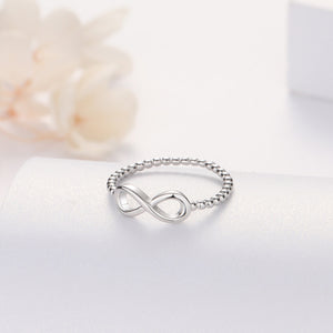 Number 8 Zircon 925 Sterling Silver Ring 273835b2-fa65-47c5-bf95-d961430c565c-Max Trendsi
