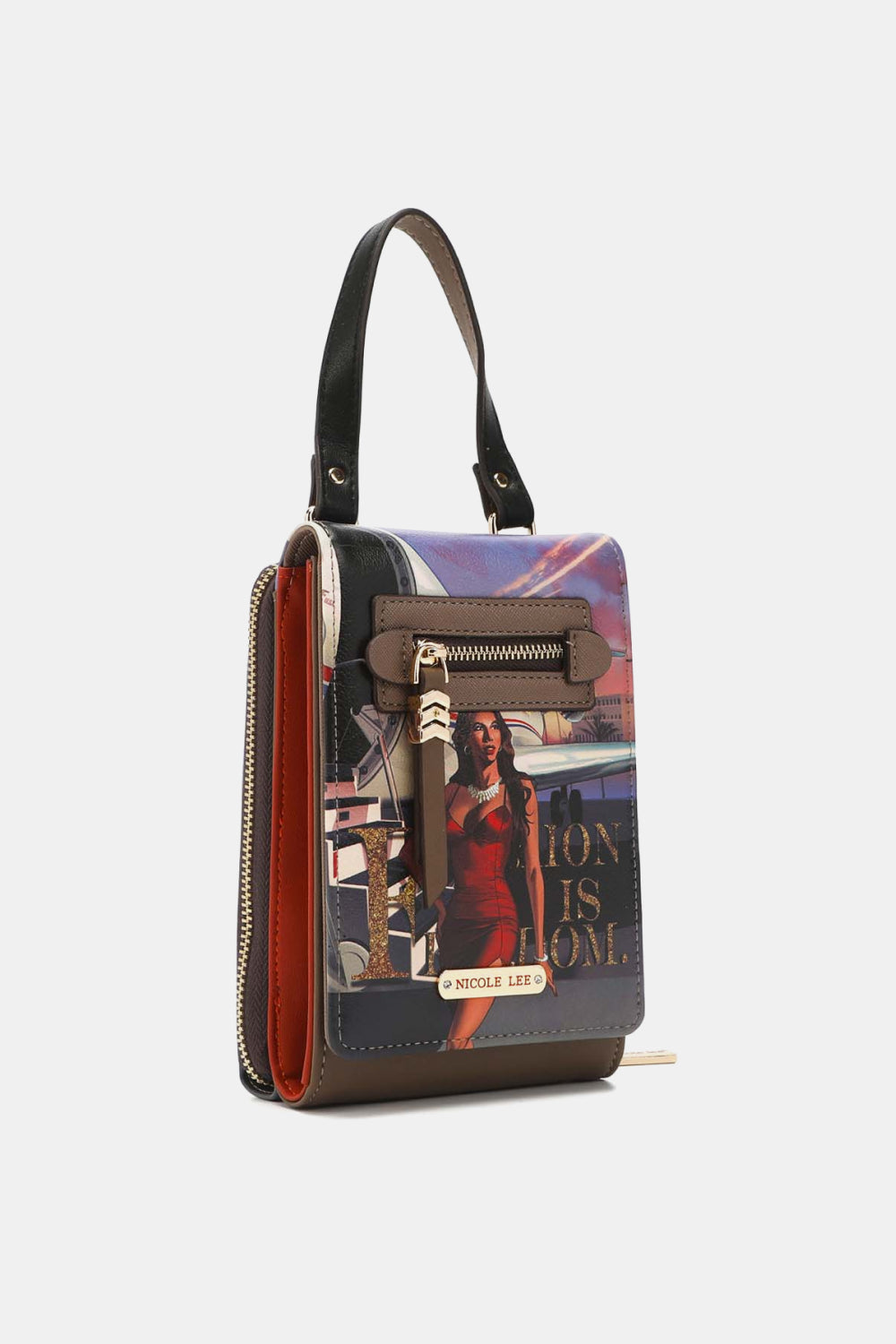 Nicole Lee USA Small Crossbody Wallet 28367ebbde7242a6998312a9d621e8bc-Max Trendsi