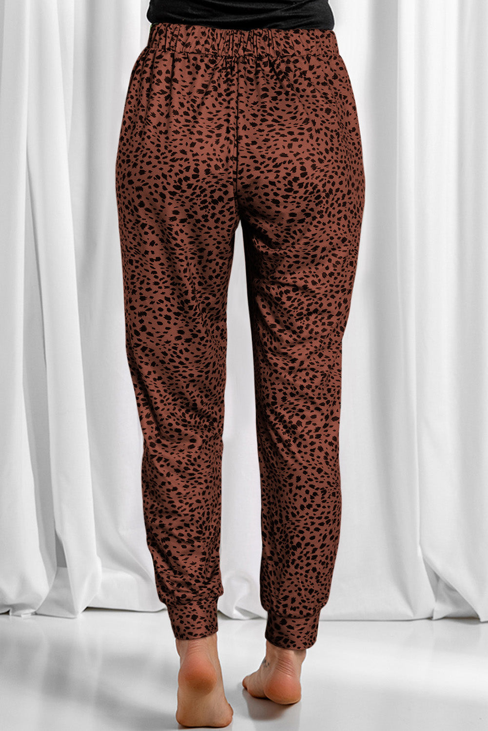 Full Size Leopard Drawstring Pocketed Pants 28d7db92-d963-4931-8193-d367e0285866-Max Trendsi