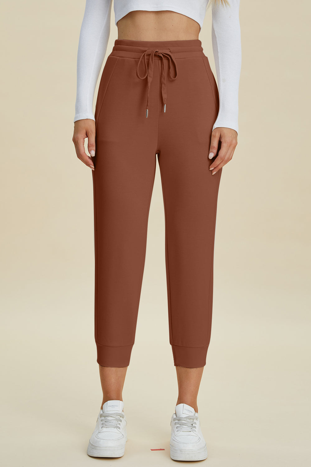 Basic Bae Full Size Air Scuba Drawstring High Waist Cropped Pants 29316f5a-662b-4279-ad9f-3eebac936d77-Max Trendsi