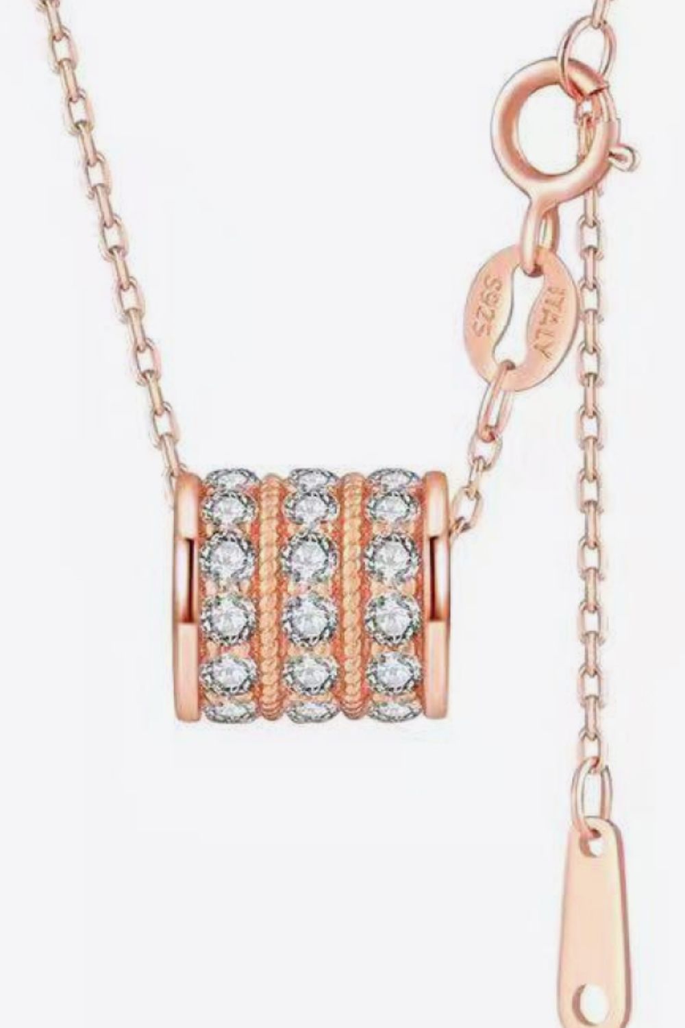 Moissanite 925 Sterling Silver Necklace 29ade1319a444c9ba81a6b417a345400-Max Trendsi