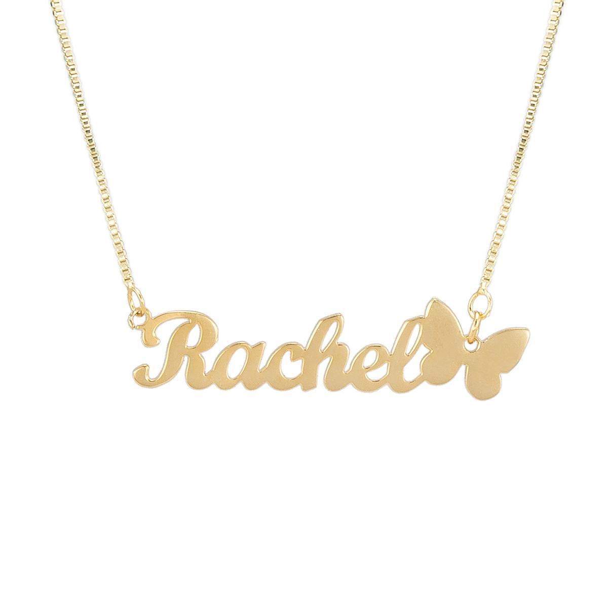 Beautiful Butterfly Custom Name Necklace 2a79598f-70b2-463b-9c8f-8945e4f10804 Artshiney
