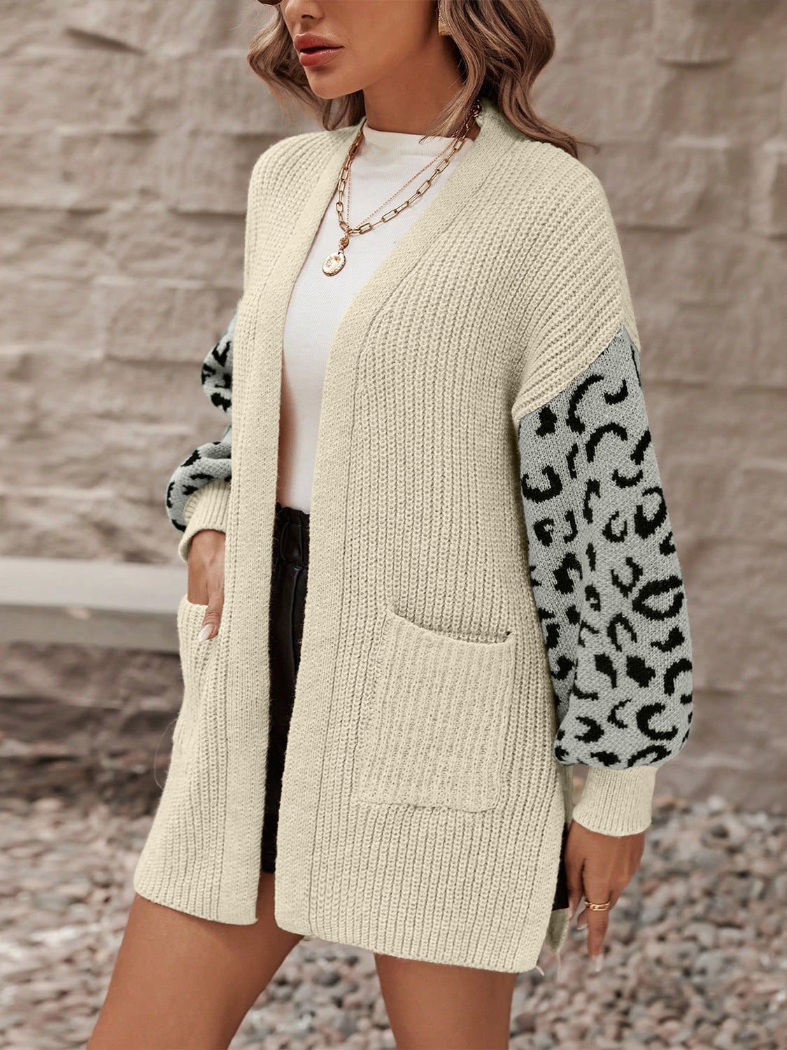 Pocketed Leopard Open Front Cardigan 2ad87c6a-0b97-4c68-a77a-75460572c149-Max Glownestbest