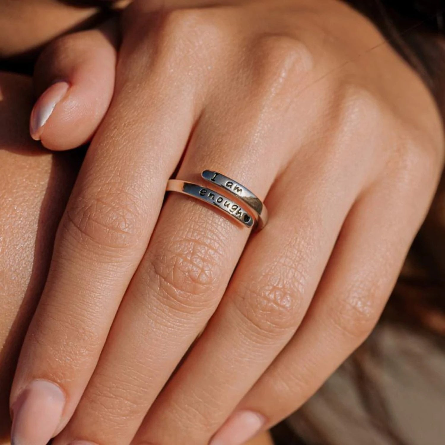 925 Sterling Silver Engraved Bypass Ring 2bb00e5d-e861-4b97-8e68-b380ccd9c610-Max Trendsi