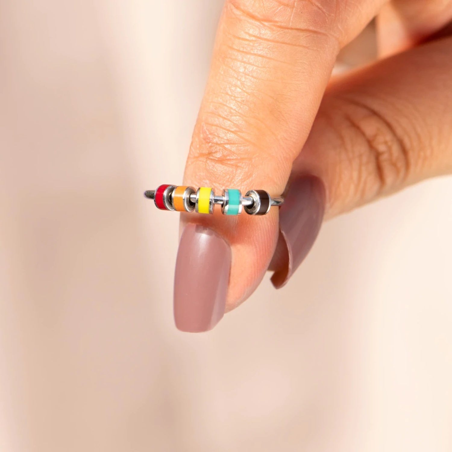 925 Sterling Silver Oil Drip Ring Style C 2bca5afd-408a-49dd-b9b7-0f3937ba0b80-Max Trendsi