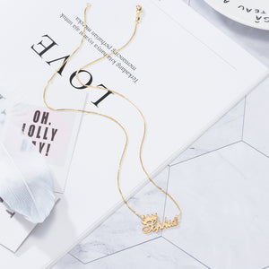 Exquisite Crown Custom Name Necklace 2c3e474e-621d-4083-b46e-4ccfeaa3c16d Artshiney