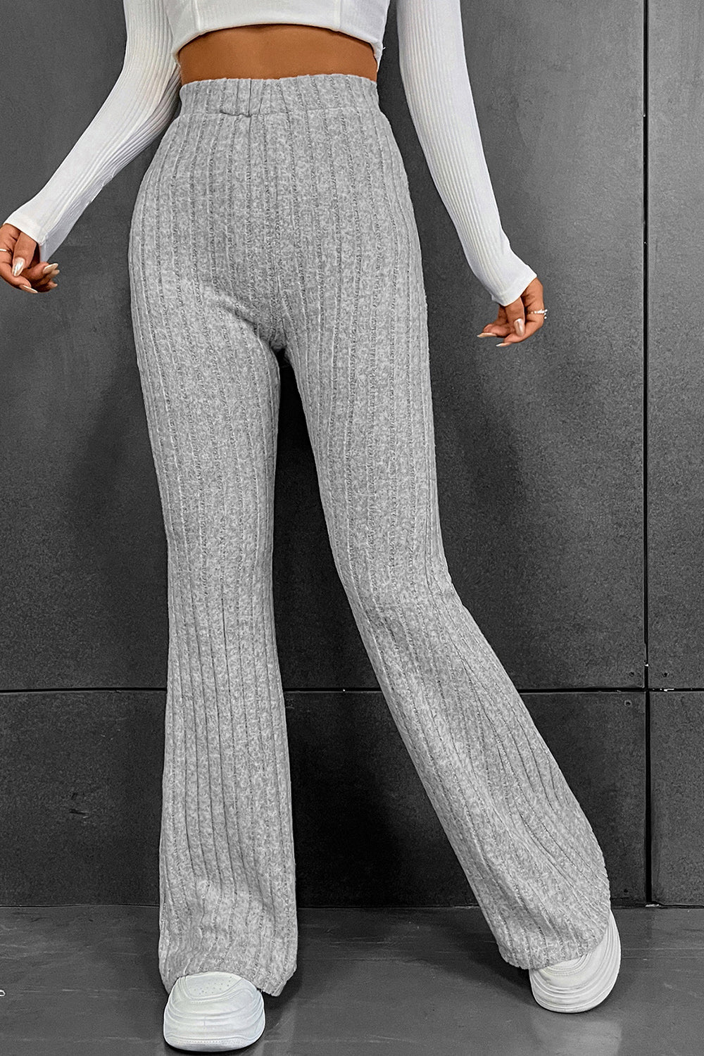 Ribbed Long Pants 2ce1782be9f742538a00e5d99847b8b2-Max Trendsi