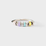 925 Sterling Silver Oil Drip Ring Style B 3000c1a3-cc2f-4a80-8c1b-04b8ca940d5a-Max Trendsi