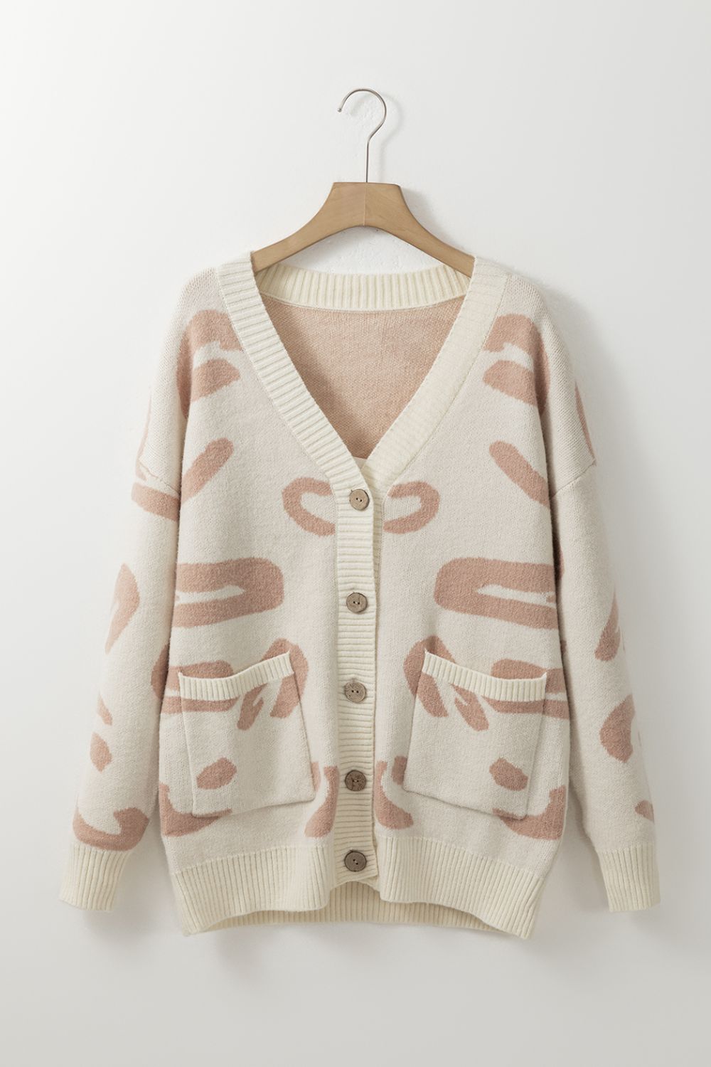 Leopard V Neck Button Down Cardigan 304683ab-03a9-4ef3-a5fe-423848b7cb6b-Max Glownestbest