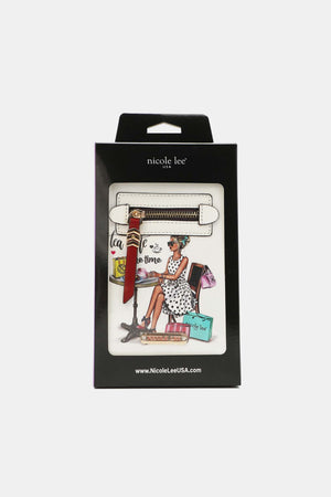Nicole Lee USA Small Crossbody Wallet 33dc432ecd1b46cb8521a7710192fa6e-Max Trendsi